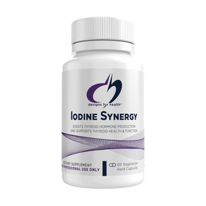 A supplement container of Iodine Synergy (Discontinued) by Designs for Health