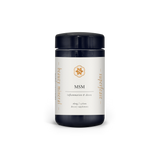 A supplement container of MSM by SuperFeast