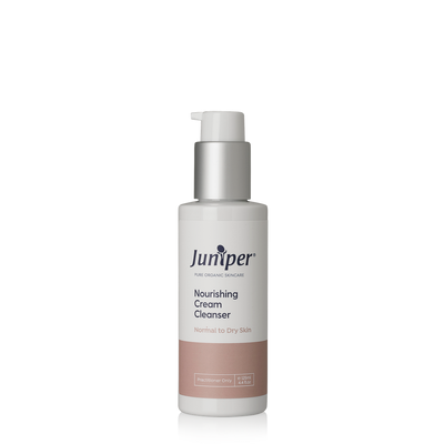 A supplement container of Nourishing Cream Cleanser 125ml by Juniper