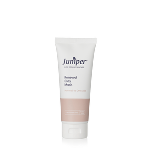 A supplement container of Renewal Argile Brightening Clay Mask 100g by Juniper
