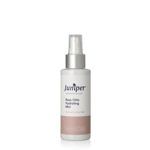 A supplement container of Rose-Otto Hydrating Mist 125ml by Juniper