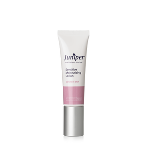 A supplement container of Sensitive Moisturising Lotion 50ml by Juniper