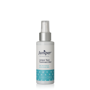 A supplement container of Juniper Teen Treatment Mist 125ml by Juniper