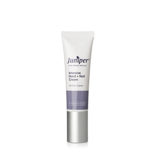A supplement container of Intensive Hand and Nail Cream 50ml by Juniper