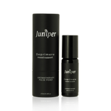 A supplement container of Deprimere Aromatherapy Blend 10ml by Juniper