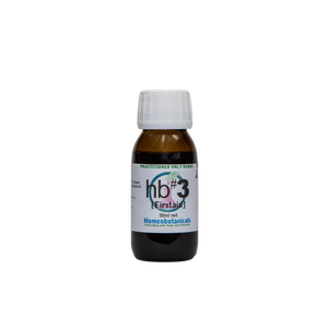 A supplement container of hb#03 Firstaid (First Aid & Fever) 50ml by Homeobotanicals