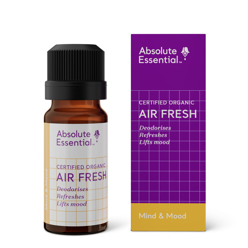 A supplement container of Air Fresh 10ml by Absolute Essential (Retail)
