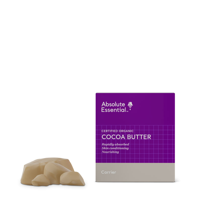 A supplement container of Cocoa Butter 50g by Absolute Essential