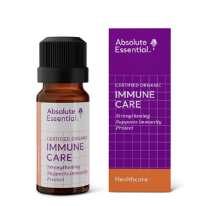A supplement container of Immune Care 10ml by Absolute Essential