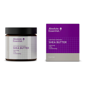 A supplement container of Shea Butter 100g by Absolute Essential
