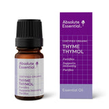 A supplement container of Thyme Thymol	 5ml by Absolute Essential