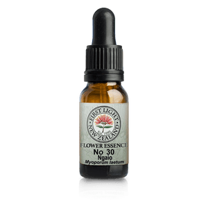 A supplement container of No. 30 - Ngaio (Responsibility) 10ml by First Light Flower Essences