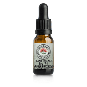 A supplement container of No. 71 - Coastal Convolvulus (Reflection) 10ml by First Light Flower Essences