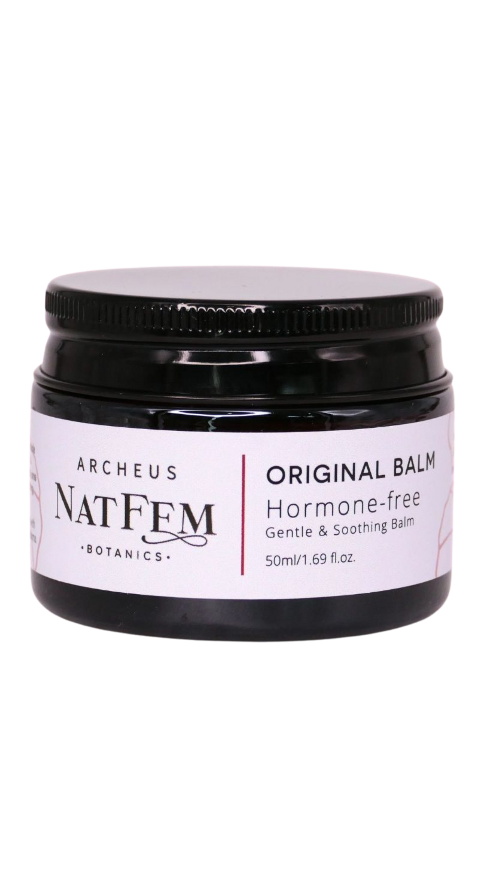 A supplement container of Original Vaginal & Body Balm by Archeus NatFem Botanics