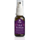 A supplement container of Vital Woman (Menopause Support) 20ml by First Light Natural Health