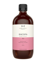 A supplement container of Bacopa 1:1 by Herbal Extract Company