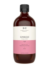 A supplement container of Ginkgo Biloba 1:1 by Herbal Extract Company