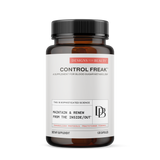 A supplement container of Control Freak by Designs for Beauty