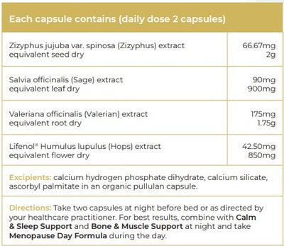 Menopause Night Formula