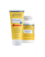 A supplement container of Revitalizing Detox Duo (Watermelon) by Researched Nutritionals