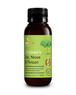 A supplement container of Children's Ear Nose & Throat by Harker Herbals