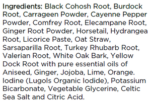 Supplement facts for Joint Support