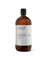 A supplement container of Castor Oil: Virgin by Absolute Essential