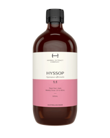 A supplement container of Hyssop 1:1 by Herbal Extract Company