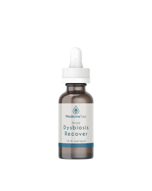 A supplement container of Acute Dysbiosis Recover by Medicine Tree