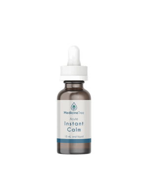 A supplement container of Acute Instant Calm by Medicine Tree