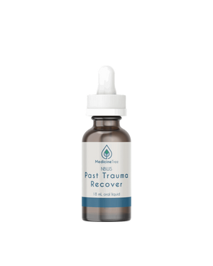 A supplement container of NBWS Past Trauma Recover by Medicine Tree