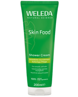 A supplement container of Skin Food Shower Cream by Weleda