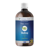 A supplement container of Skullcap 1:2 500ml by Nutrition Care