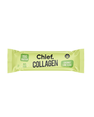 Collagen Protein Bar Lime Slice (Coconut)