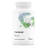 A Supplement container with the name Taurine by Thorne.