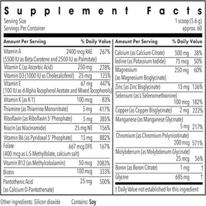Vitamin/Mineral Base Powder