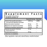Ingredients: Vitamin C, Calcium, Magnesium, Potassium, Quercetin, Luteolin.
