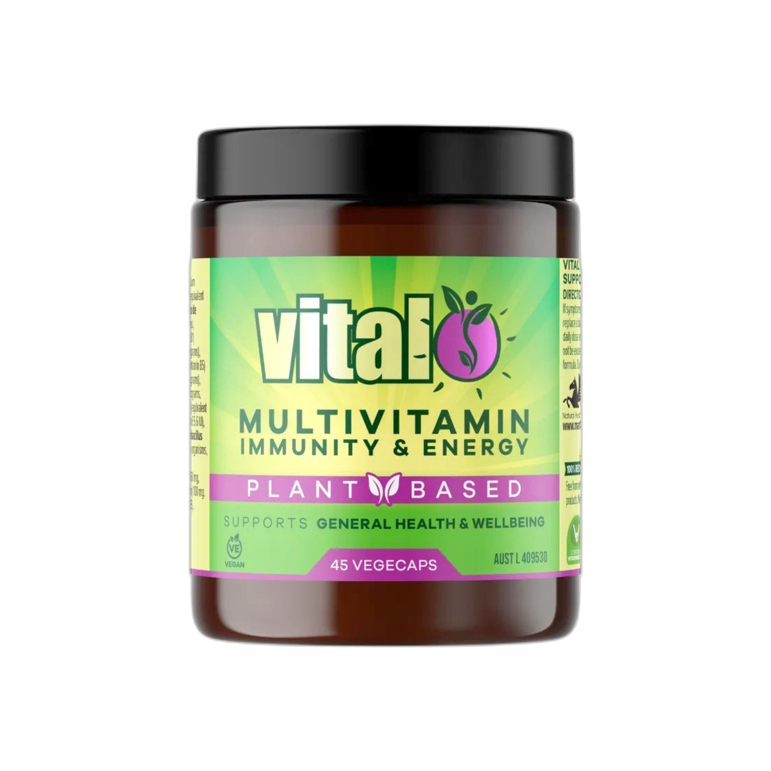 Vital Multi Immunity & Energy 45 vcaps