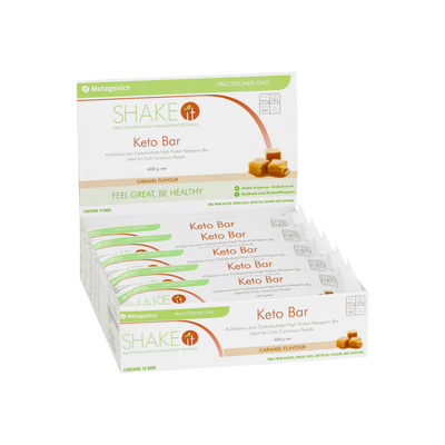 Keto Bar Caramel Box of 10