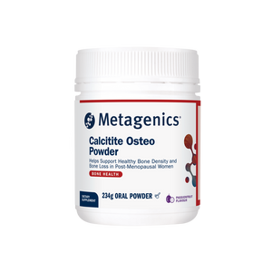 A supplement called Calcitite Osteo Powder by Metagenics.