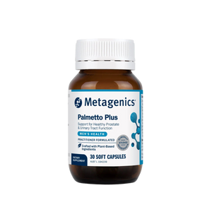 A supplement called Palmetto Plus by Metagenics.