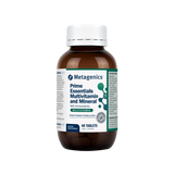 A supplement called Prime Essentials Multivitamin and Mineral by Metagenics.