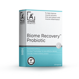 A box with the name Biome Recovery Probiotic by Activated Probiotics.