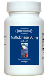 An image with a supplement called Nattokinase 