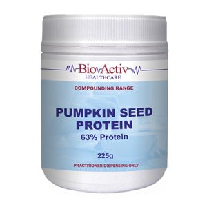 A Supplement container with the name Pumpkin Seed protein by Bio-Activ.