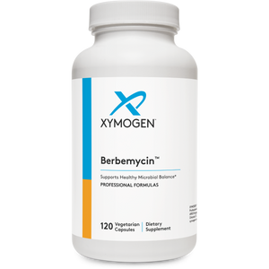 A Supplement container with the name Berbemycin by Xymogen.
