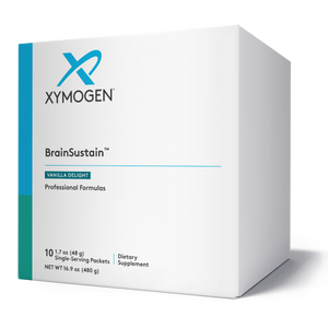 A Supplement box with the name BrainSustain (vanilla Delight) by Xymogen.