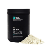 A Supplement container with the name Hemp Protein Power Vanilla by Hemp Connect.