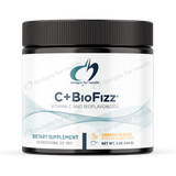 A Supplement container with the name C+BioFuzz by Designs for Health.