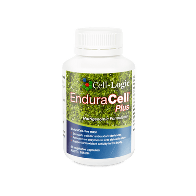 Cell Logic Endura Cell Plus Nutrigenomic Formulation 60 caps product bottle image